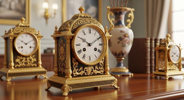 Exquisite antique clocks for sale today !